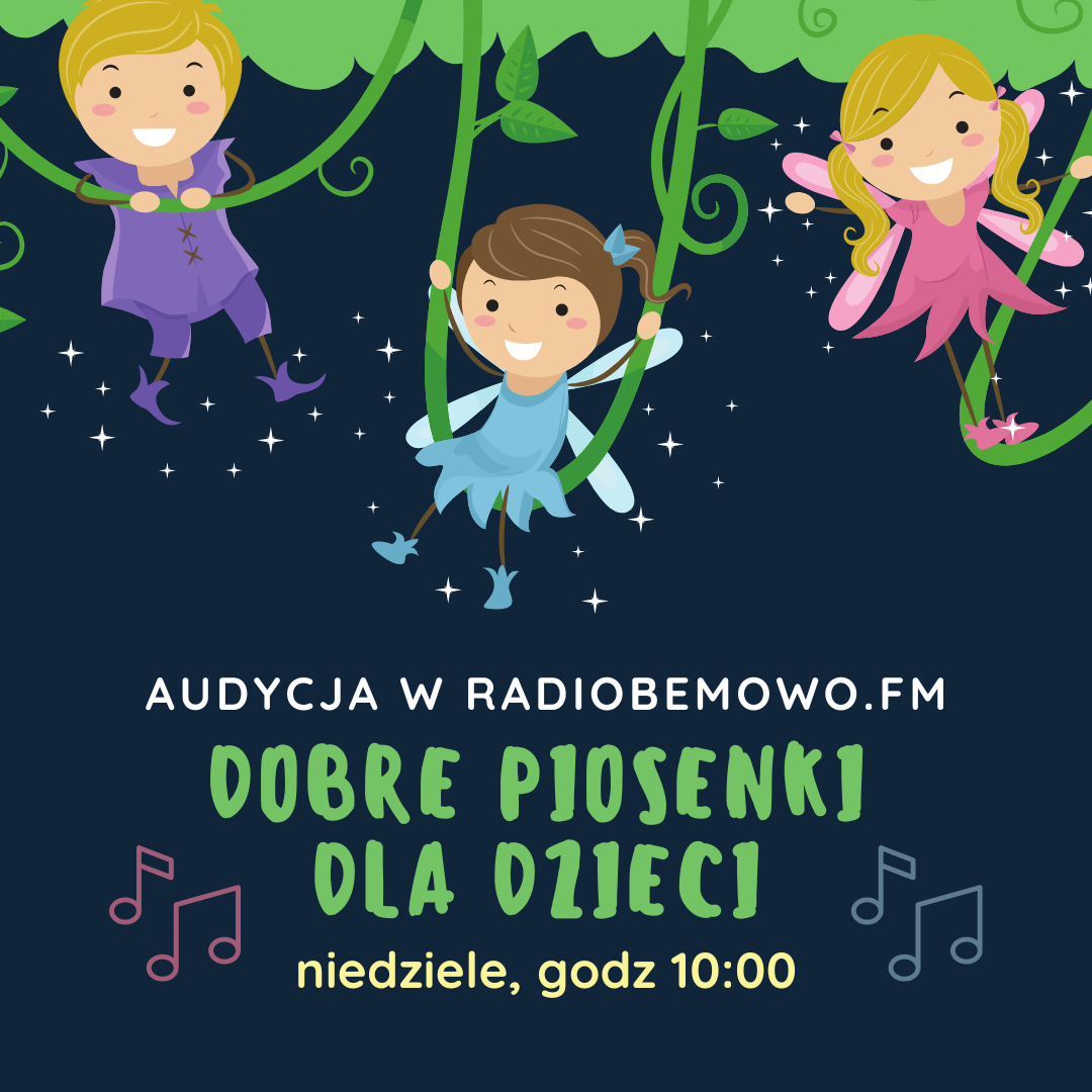 grafika audycji piosenek dla dzieci