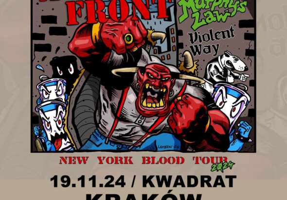 Agnostic Front z nowojorską krwią w Krakowie!