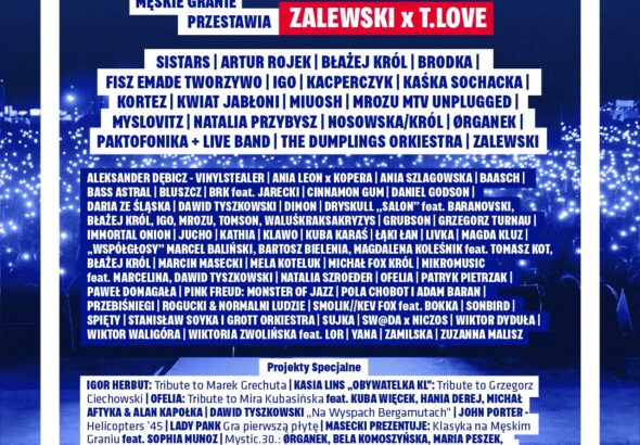 W tym roku wytwórnia Mystic Production świętuje swój jubileusz i z tej okazji przygotowała projekt specjalny na Festiwal Męskie Granie, zatytułowany MYSTIC.30