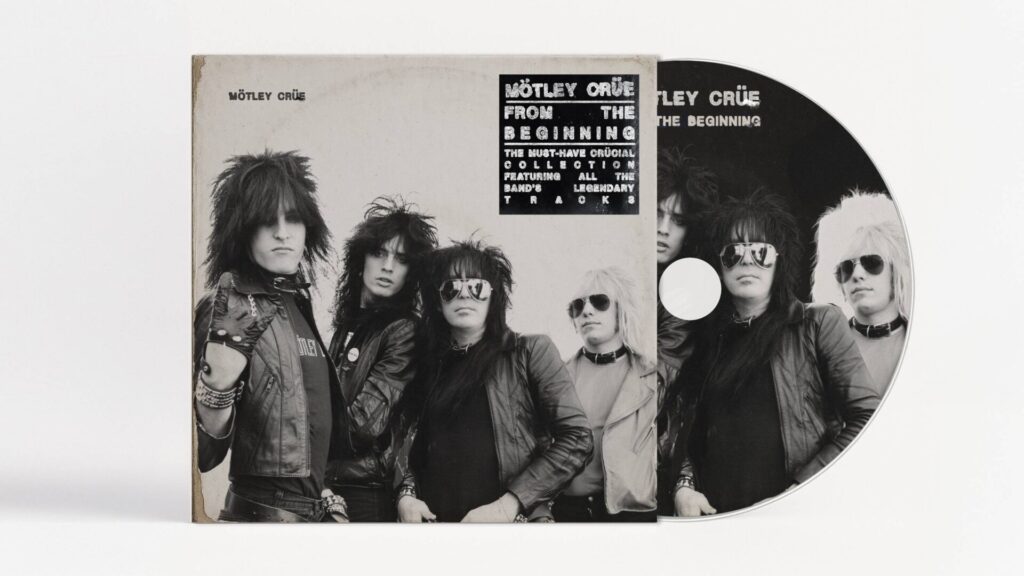 “From The Beginning” to kompilacja utworów Mötley Crüe, która jest zapisem historii zespołu od ich początków na Sunset Strip w Los Angeles do dnia dzisiejszego i osiągnięcia przez nich statusu globalnych gwiazd rocka. Album zawiera oszałamiającą nową wersję klasyka zespołu, ‘Home Sweet Home’ w którym udział wzięła supergwiazda Dolly Parton!