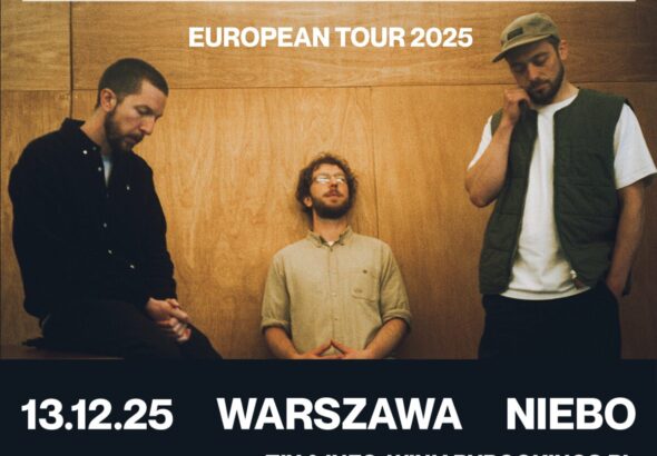 Gotts Street Park na koncercie w Polsce! Trio z Leeds wystąpi 13 grudnia w warszawskim klubie Niebo.