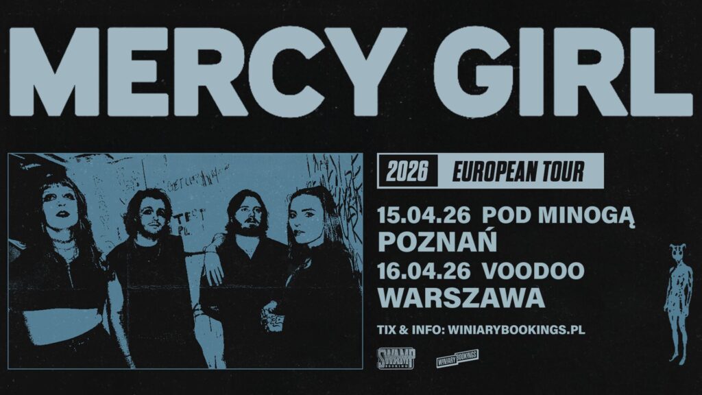 Mercy Girl balansują ze swoją mroczną elektroniką między klubową energią a intymnością i melancholią. Dopiero co wypuścili swoje pierwsze single, a już mówi się o nich dużo - nie przegapcie ich pierwszych koncertów w naszym kraju, które odbędą się 15 kwietnia w poznańskim klubie Pod Minogą i dzień później w VooDoo w Warszawie.